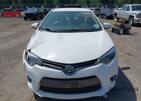 2016 Toyota Corolla Le из США, поврежденный, VIN 2T1BURHE2GC716349